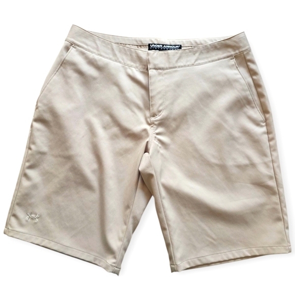 ❤️Under Armour Tan Shorts☆ - Picture 3 of 4